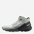 Чоловічі черевики низькі для хайкінгу з Gore-Tex Salomon OUTpulse MID GTX Wrought Iron/Black 415889 40.5 (7.5US) 25.5 см Сірі (193128885816) - зображення 4