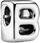 Srebrny charms Pandora Moments Litera B Alfabet (5700302672039)