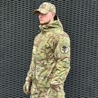 Демісезонна чоловіча Куртка De Lux з Капюшоном та посиленими Вставками мультикам розмір S - зображення 4