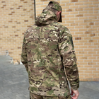 Чоловіча легка Куртка М-65 з Капюшоном та Липучками під шеврони ріп-стоп мультикам розмір 2XL - зображення 6