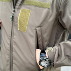 Мужская демисезонная Куртка B&L Softshell с Системой Вентиляции и функциональными Карманами олива размер L - изображение 5