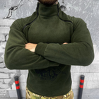 Мужской флисовый Убакс Rent с Патриотическим принтом "Пехота" / Плотная Флиска олива размер XL - изображение 4