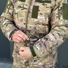 Демисезонная мужская Куртка Softshell на флисе с Капюшоном и Липучками под шевроны мультикам размер XXL - изображение 5