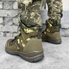 Мужские зимние Ботинки на меху / Утепленные Берцы с Усиленным носком пиксель размер 45 - изображение 5