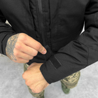 Чоловіча зимова Куртка із підкладкою Omni-Heat / Водонепроникний Бушлат ріп-стоп чорний розмір M - зображення 3
