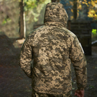 Демісезонна чоловіча Куртка до -5°С із Мембраною та Липучками під шеврони піксель розмір M - зображення 6