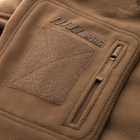 Чоловіча демісезонна Куртка M-Tac WINDBLOCK DIVISION GEN.II із Мембраною та посиленими Вставками койот розмір XL - зображення 6