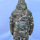 Чоловіча Демісезонна Куртка Soft Shell на Флісі з прогумованими замками мультикам розмір 2XL - зображення 2