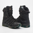 Универсальные кожаные Берцы с Мембраной Winterfrost / Демисезонные Ботинки на гибкой подошве черные размер 40 - изображение 4