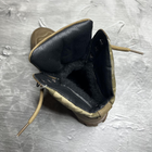 Мужские зимние Ботинки на меху / Нубуковые Берцы на протекторной подошве койот пиксель размер 44 - изображение 7