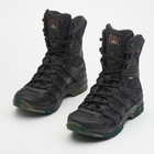 Универсальные кожаные Берцы с Мембраной Winterfrost / Демисезонные Ботинки на гибкой подошве черные размер 41 - изображение 5