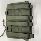 Подсумок под планшет 8''-12'' Cordura 500D / Сумка-чехол для гаджета олива 22 х 29 см - изображение 5