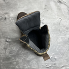 Мужские демисезонные Ботинки с Мембраной / Нубуковые Берцы на протекторной подошве пиксель размер 43 - изображение 8