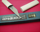 Нож японский туристический 90 мм в деревянном футляре SHOUZOU IKEUCHI, HANAKUMAGAWA (4580149743441) - изображение 3