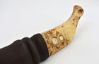 Ніж Erapuu Puukko Curly Birch 95, 80CrV2, рукоятка - оленячий ріг та карельська береза (14566) - зображення 4