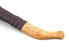 Нож Erapuu Puukko Curly Birch 95, 80CrV2, рукоятка - олений рог и карельская береза (14566) - изображение 8