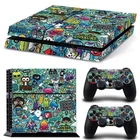 Наклейка PS4 Fat виниловая наклейка на Sony PlayStation PS4 Fat DualShock 4 Meglio Без Бренда