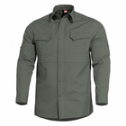 Тактическая рубашка Pentagon Plato Shirt K02019 Small, Camo Green (Сіро-Зелений) - изображение 1