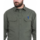 Тактическая рубашка Pentagon Plato Shirt K02019 Small, Camo Green (Сіро-Зелений) - изображение 4