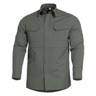 Тактическая рубашка Pentagon Plato Shirt K02019 Large, Camo Green (Сіро-Зелений) - изображение 9