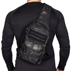 Тактическая универсальная однолямочная сумка Camotec COB Sling Multicam Black - изображение 3