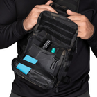 Тактическая универсальная однолямочная сумка Camotec COB Sling Multicam Black - изображение 6