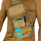 Тактическая универсальная однолямочная сумка Camotec COB Sling Койот - изображение 6