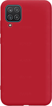 Etui plecki Beline Silicone do Samsung Galaxy A12/M12 Red (5903919064499) - obraz 1