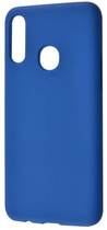 Etui plecki Beline Silicone do Samsung Galaxy A20s Blue (5903657574274) - obraz 1