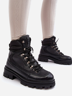 Жіночі зимові черевики низькі Big Star MM274663 39 Чорні (5900714688493) - зображення 3