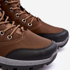 Letnie buty trekkingowe męskie wysokie Gometti 43 Brązowe (5905677968286) - obraz 5