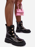 Жіночі зимові черевики високі S.Barski D&A MR870-51 38 Чорні (5905677950137) - зображення 3