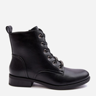 Жіночі зимові черевики високі S.Barski HY75-10 36 Чорні (5905677950168) - зображення 1