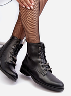 Жіночі зимові черевики високі S.Barski HY75-10 40 Чорні (5905677950069) - зображення 4