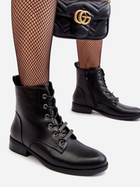Жіночі зимові черевики високі S.Barski HY75-10 39 Чорні (5905677950076) - зображення 6