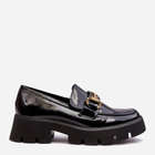 Loafersy damskie Peuria 37 Czarne (5905677953169) - obraz 1