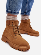 Жіночі зимові черевики низькі Cross Jeans MM2R4011C 40 Кемел (8697319521481) - зображення 4