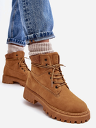 Жіночі зимові черевики низькі Cross Jeans MM2R4011C 40 Кемел (8697319521481) - зображення 6