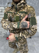 Тактичний теплий військовий комплект Squad ( Куртка + Штани ), Камуфляж: Піксель, Розмір: M - зображення 4