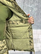 Тактичний зимовий військовий комплект Squad ( Куртка + Штани ), Камуфляж: Піксель ЗСУ, Розмір: XXXL - зображення 5