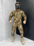 Тактический теплый военный комплект Plag ( Куртка + Штаны ), Камуфляж: Пиксель, Размер: L - изображение 1