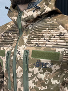 Тактический теплый военный комплект Plag ( Куртка + Штаны ), Камуфляж: Пиксель, Размер: L - изображение 4