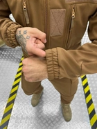 Тактичний теплий військовий комплект Leader ( Куртка + Штани ), Камуфляж: Койот, Розмір: M - зображення 6