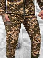 Тактичний теплий військовий комплект Legend ( Куртка + Штани ), Камуфляж: Піксель, Розмір: S - зображення 9