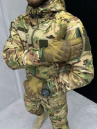 Тактичний теплий військовий комплект Pixar ( Куртка + Штани ), Камуфляж: Мультикам, Розмір: S - зображення 4
