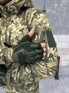 Тактичний теплий військовий комплект Squad ( Куртка + Штани ), Камуфляж: Піксель ЗСУ, Розмір: XXXL - зображення 4