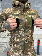 Тактичний теплий військовий комплект Squad ( Куртка + Штани ), Камуфляж: Піксель, Розмір: L - зображення 3