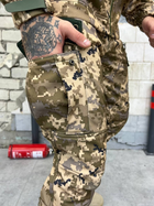 Тактический теплый военный комплект Squad ( Куртка + Штаны ), Камуфляж: Пиксель, Размер: L - изображение 7