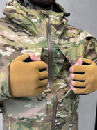 Тактический теплый военный комплект Rehub ( Куртка + Штаны ), Камуфляж: Мультикам, Размер: S - изображение 4