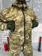 Тактичний військовий комплект Squad ( Куртка + Штани ), Камуфляж: Мультикам, Розмір: XXL - зображення 4